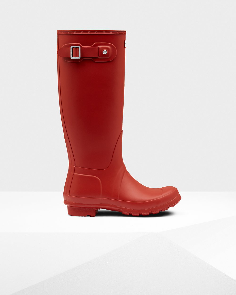 Hoge Regenlaarzen Dames - Hunter Original - Rood - 89SKHVYEA